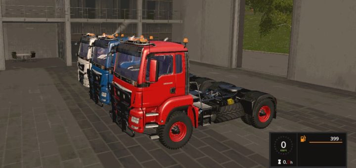 Мод тягач MAN Fieldmaster by Stevie v 1.0.1.1 Farming Simulator 2017