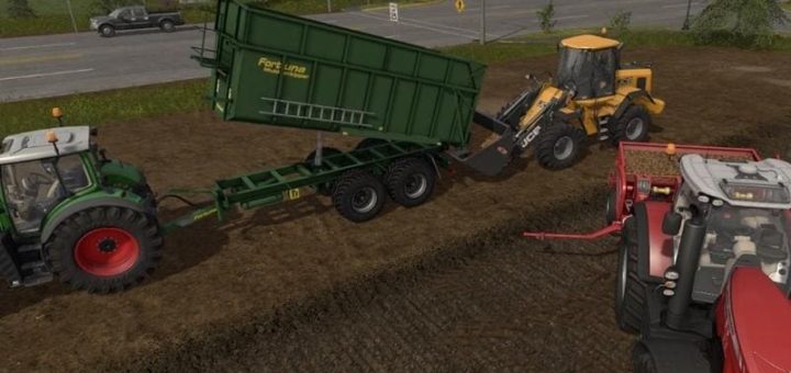 Мод прицеп FORTUNA FTM 200/6.0 V1.0 Farming Simulator 2017
