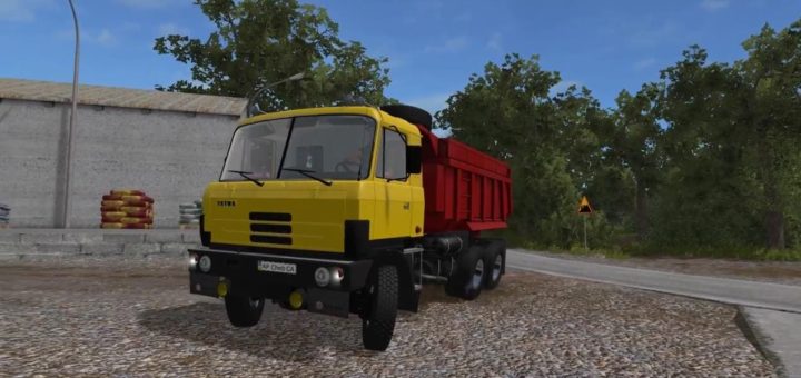 Мод грузовик Tatra-815 v1.2 Фермер Симулятор 2017