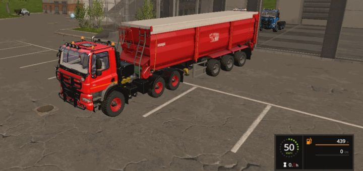 Мод тягач Tatra Phoenix by Stevie v1.0.0.7 Farming Simulator 17