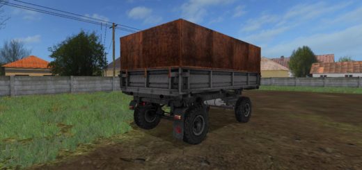 Мод прицеп 2 PTS 4 SILAGE TRAILER V1.0 Фермер Симулятор 2017