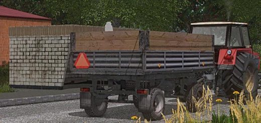 Мод прицеп AUTOSAN D-732 V1.0.0.0 Farming Simulator 2017