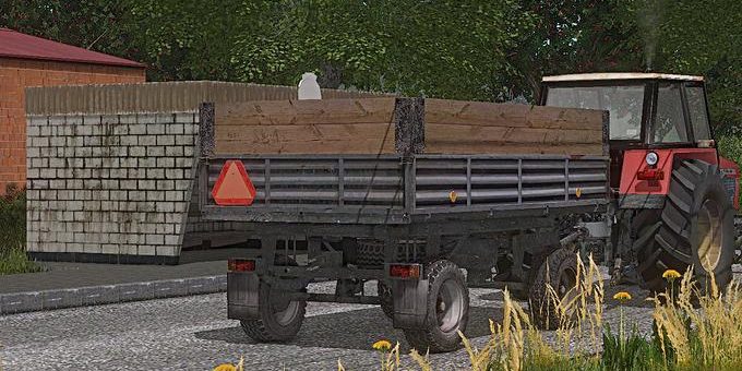 Мод прицеп AUTOSAN D-732 V1.0.0.0 Farming Simulator 2017