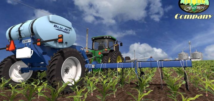 Мод опрыскиватель BLU-JET AT3000 V2.0 Farming Simulator 17