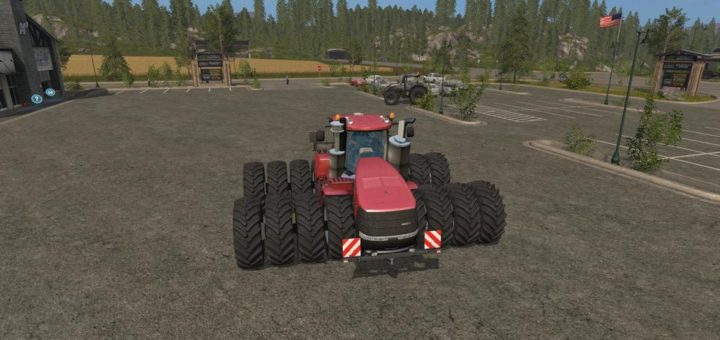 Мод трактор CASEIH STEIGER 1000 V1.0 Farming Simulator 2017