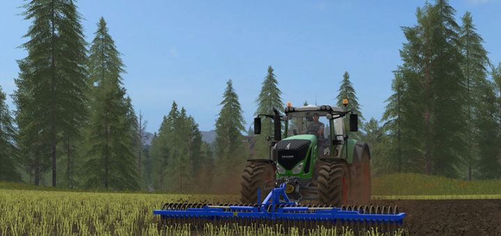 Мод культиватор COCHET DISCOSTASS 6M V2.0.0.1 Farming Simulator 2017