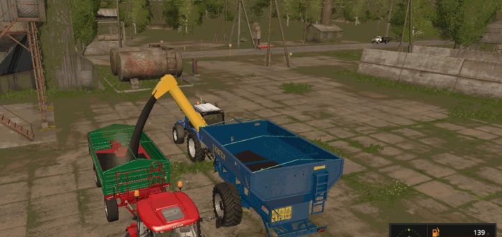 Мод прицеп перегрузчик Egritech БНП-20 v 1.0 Farming Simulator 17