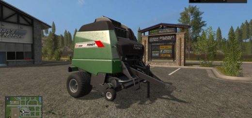 Мод тюкопресс FENDT V5200 V1.0.0.2 Farming Simulator 2017