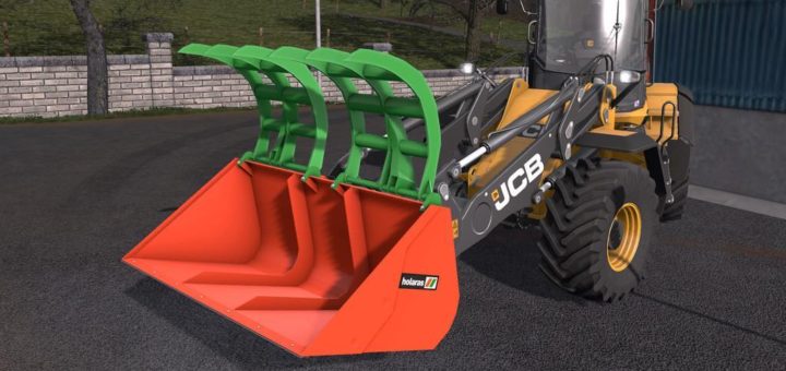 Мод ковш HOLARAS KROKO 250XL V1.0 Farming Simulator 17