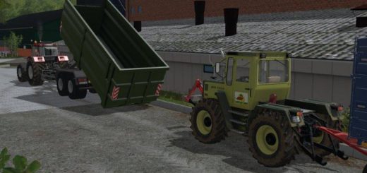Мод трактор MERCEDES BENZ TRAC 1000 - 1100 V1.2 FS17
