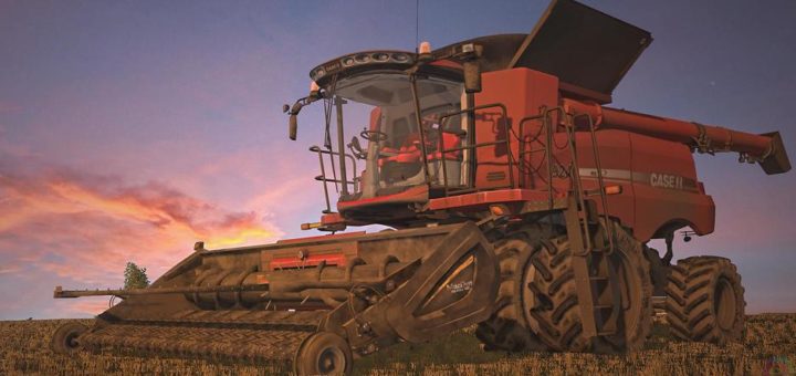 Мод подборщик MACDON PW8 V1.0 Farming Simulator 2017