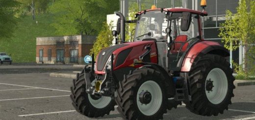 Мод трактор NEW HOLLAND T5 RED EDITION V1.0 Farming Simulator 17