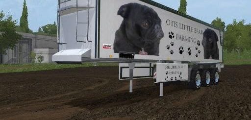 Мод прицеп OTIS LITTLE BEAR FARMING TRAILER BULK V1.0 FS17