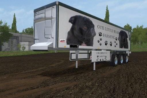 Мод прицеп OTIS LITTLE BEAR FARMING TRAILER BULK V1.0 FS17