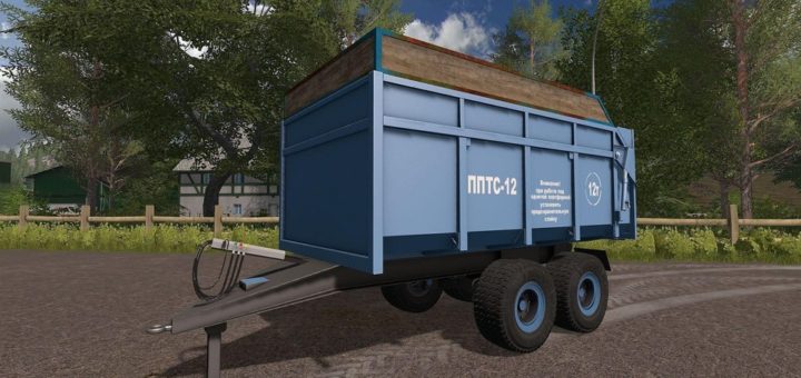 Мод прицеп ППТС 12 v1.0.0.2 Фарминг Симулятор 2017