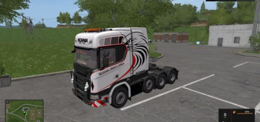 Мод тягач Scania S730 Heavy 0.1 beta Farming Simulator 2017