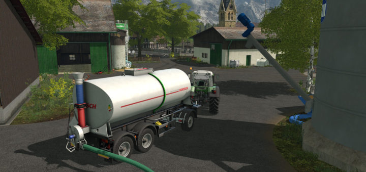 Мод цистерна SLURRY TENDER 21.000 V1.0.0.0 Farming Simulator 17