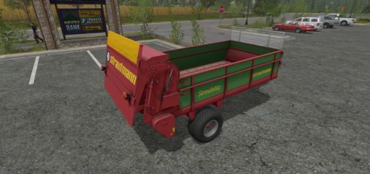 Мод разбрасыватель навоза STRAUTMANN BE5 V1.0 FS17