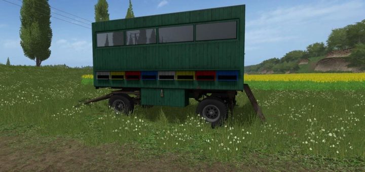 Мод MOBILE BEEHIVE V1.0.0.0 Farming Simulator 2017