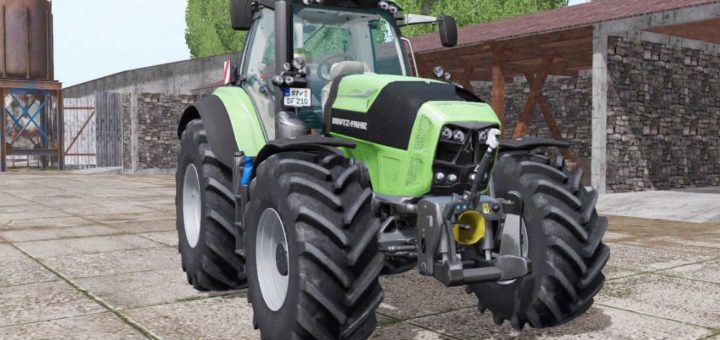 Мод трактор DEUTZ-FAHR AGROTRON 7210 TTV IC FUNCTIONS V1.1.1 FS17