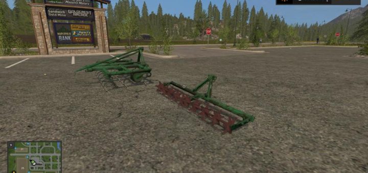 Мод культиватор GRUDZIADZ 2.7M V1.0 Farming Simulator 2017