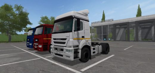 Мод тягач КАМАЗ-5490 V2.0 Фарминг Симулятор 2017