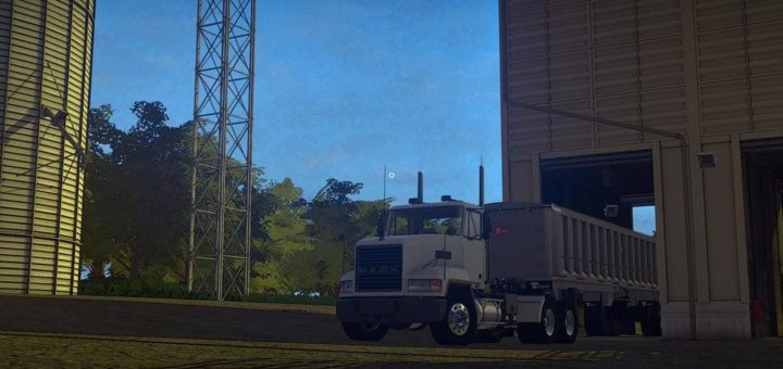 Мод тягач MACK PINNACLE CH V1.0 Farming Simulator 17