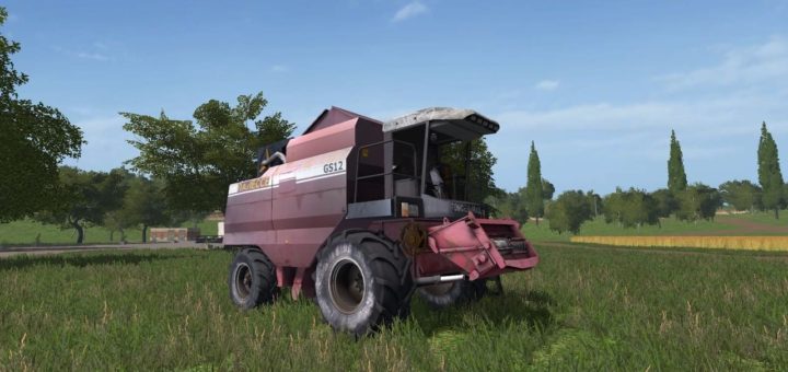 Мод комбайн ПАЛЕССЕ-GS12 V1.0.0.0 Фермер Симулятор 2017