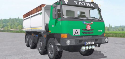 Мод грузовик TATRA T815 P TERRNO1 8X8 1998 V1.0 Фарминг Симулятор 2017