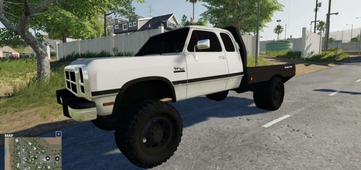 Мод авто 1st Gen Cummins Flatbed v2.0 Farming Simulator 19