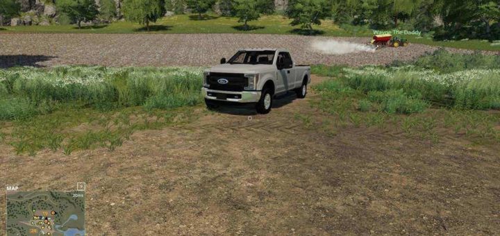 Мод авто 2017 Ford F-250 v1.0 Farming Simulator 19