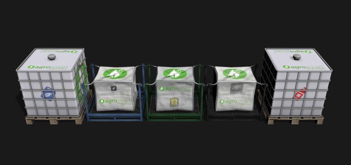 Мод 5in1 AGROSmart Set v1.0 Farming Simulator 19