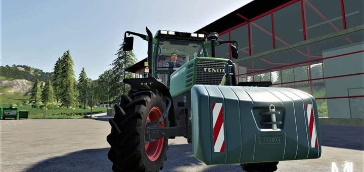 Мод противовес Agco Gewicht v1.0 Farming Simulator 19