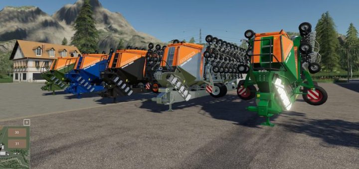 Мод сеялка Amazon Condor 15001 multiFruit stainless steel v1.0 FS19