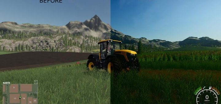 Мод BETTER GRAPHICS FS19 - SHADERMOD V1.0.0.0 FS19