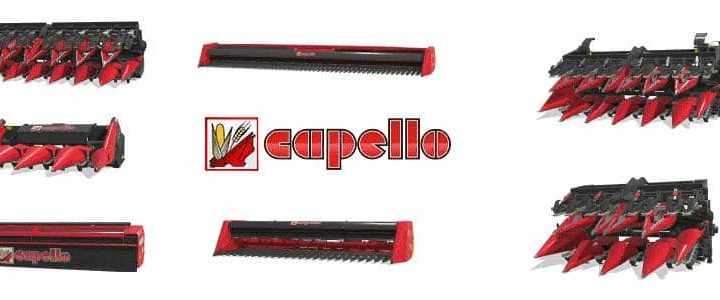 Мод ПАК жаток Capello headers v1.0.0.0 Farming Simulator 19
