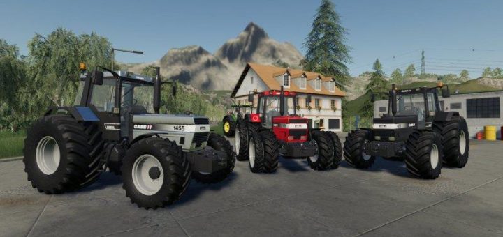Мод трактор Case IH 1455 XL v1.0.0.0 Farming Simulator 19