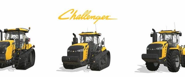 Мод трактора Challenger tractors v1.0.0.0 Farming Simulator 19