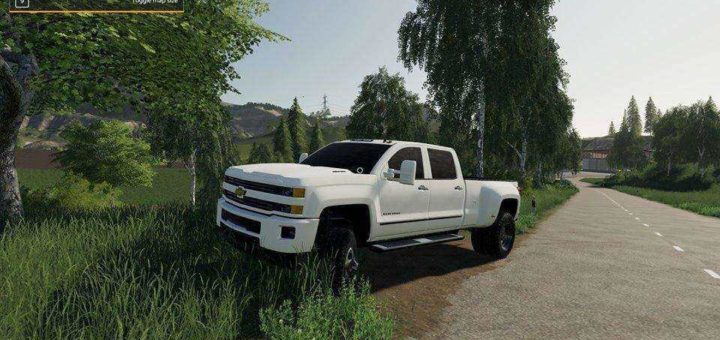Мод авто ChevyDually 3500HD v1.0 Farming Simulator 19