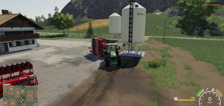 Мод хранилище Düngersilo V 1.0.0.0 Farming Simulator 2019