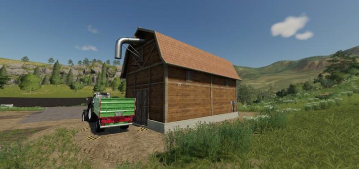 Мод амбар Extended barn v1.0 Farming Simulator 2019