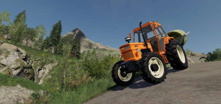 Мод трактор FIAT 1×00 Series v1.0 Farming Simulator 2019