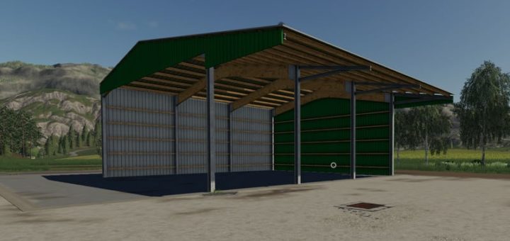 Мод Bâtiment a fourrage V 1 Farming Simulator 2019