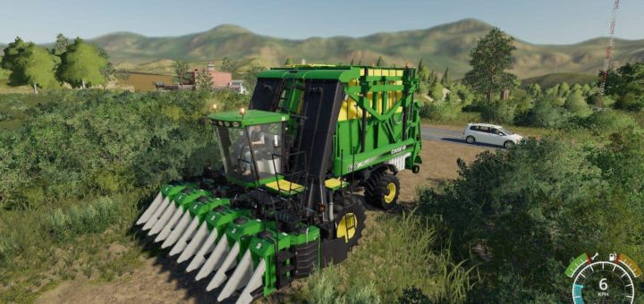 Мод комбайн CASE Module Express 635 Farming Simulator 2019