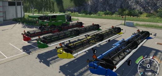 Мод ПАК Case IH 3162 cutting unit V 1.0.0 Farming Simulator 2019