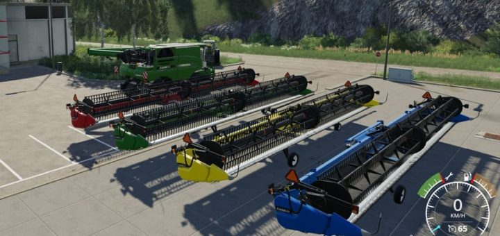 Мод ПАК Case IH 3162 cutting unit V 1.0.0 Farming Simulator 2019