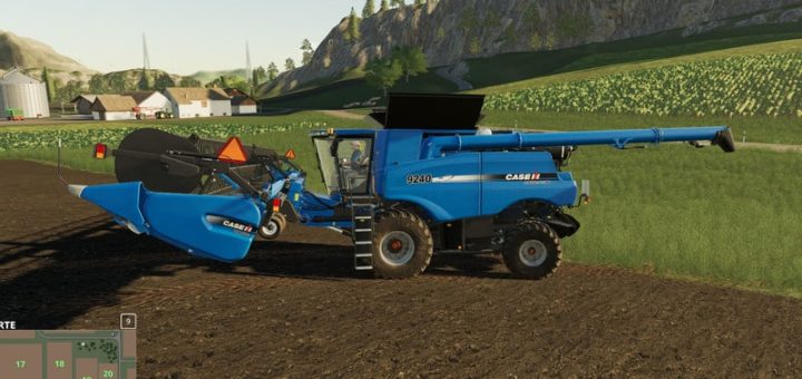 Мод комбайн Case IH 9240 Axial Flow V 1.0.0 Farming Simulator 19