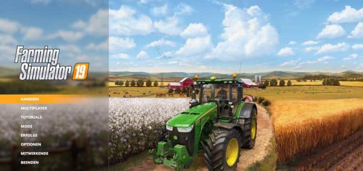 Мод Change music menu v1.0 Farming Simulator 19
