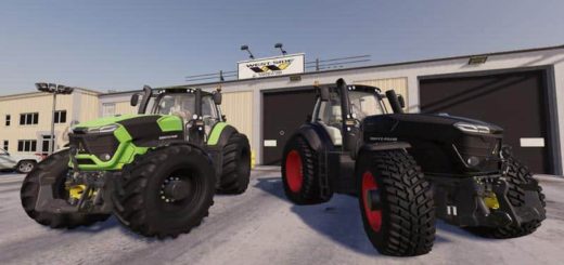 Мод трактор Deutz Driving Series 9 v1.0 Farming Simulator 19