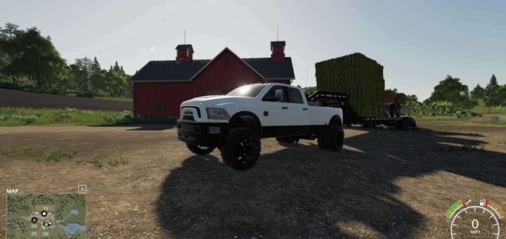 Мод авто DodgeRam 3500 v1.0.0.0 Farming Simulator 2019